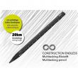 Troika CONSTRUCTION ENDLESS Multitasking Mechanical Pencil / BLACK