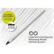 Troika CONSTRUCTION ENDLESS Multitasking Mechanical Pencil / SILVER
