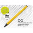 Troika CONSTRUCTION ENDLESS Multitasking Mechanical Pencil / YELLOW