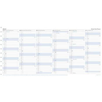 SPARE CALENDAR ENGLISH 2022 A4 NOTEBOOK YEAR PLANNER FILOFAX