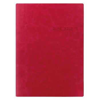 CALENDAR ENGLISH 2022 A5 WEEKLY LECASSA PINK LETTS