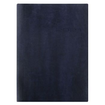 CALENDAR ENGLISH 2022 A5 DAILY LECASSA NAVY LETTS