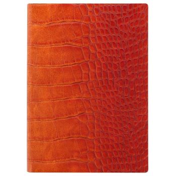 CALENDAR ENGLISH 2022 A6 WEEKLY CROC ORANGE LETTS