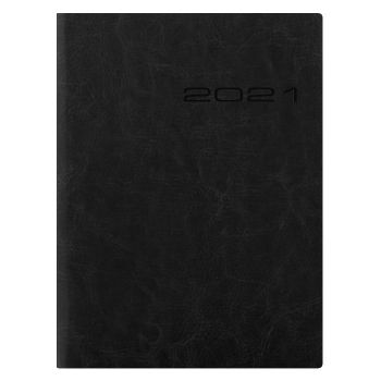 CALENDAR ENGLISH 2022 A6 WEEKLY LECASSA BLACK LETTS