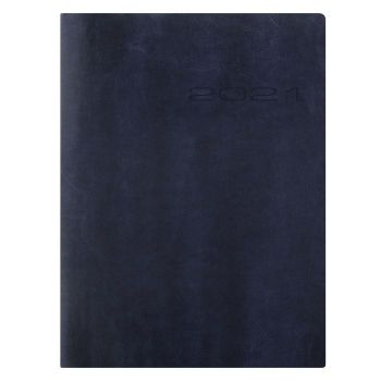 CALENDAR ENGLISH 2022 A6 WEEKLY LECASSA NAVY LETTS