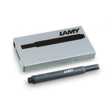 Lamy T10 Ball Pen Ink Cartridges 5 Pack / Black
