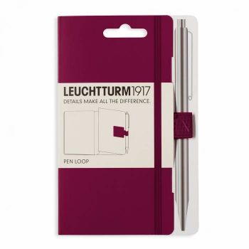 Leuchtturm1917 Pen Loop / PORT RED