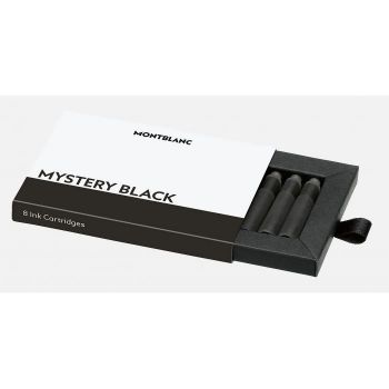 Montblanc Ink Cartridges, 8 pcs / Mystery Black
