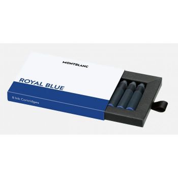 Montblanc Ink Cartridges, 8 pcs / Royal Blue