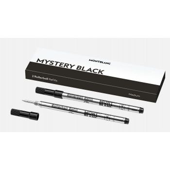 Montblanc 2 Rollerball Refills MEDIUM / Mystery Black