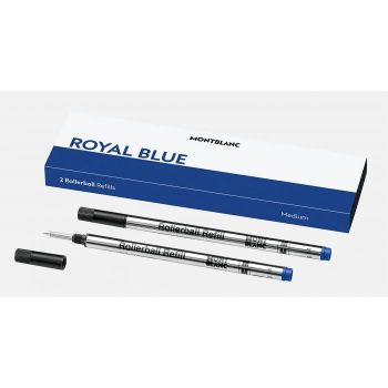 Montblanc 2 Rollerball Refills MEDIUM / Royal Blue