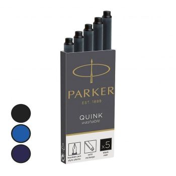 Ρarker QUINK ΙΝΚ CARTRIDGES BLACK 5τ