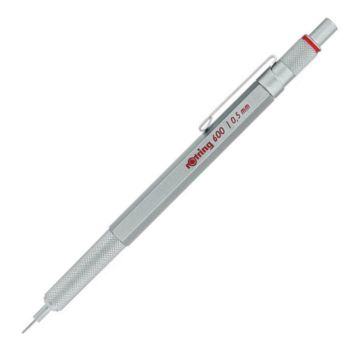 ROTRING 600 SILVER ΜΡ:0.5mm