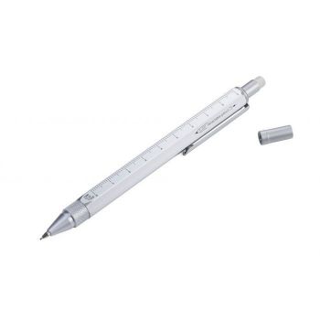 Troika CONSTRUCTION DROP ACTION Mechanical Pencil / SILVER