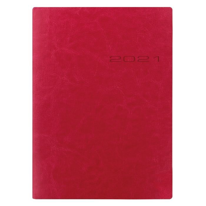 CALENDAR ENGLISH 2022 A5 WEEKLY LECASSA PINK LETTS