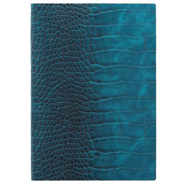 CALENDAR ENGLISH 2022 A5 DAILY CROC AQUA LETTS