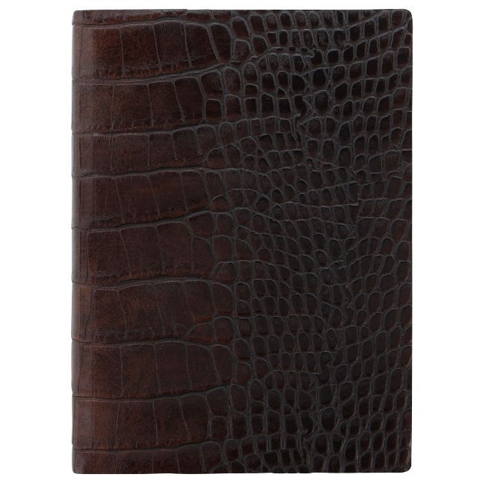 ΗΜΕΡΟΛΟΓΙΟ ΑΓΓΛΙΚΟ 2021 A6 ΕΒΔΟΜΑΔΙΑΙΟ CROC BROWN LETTS