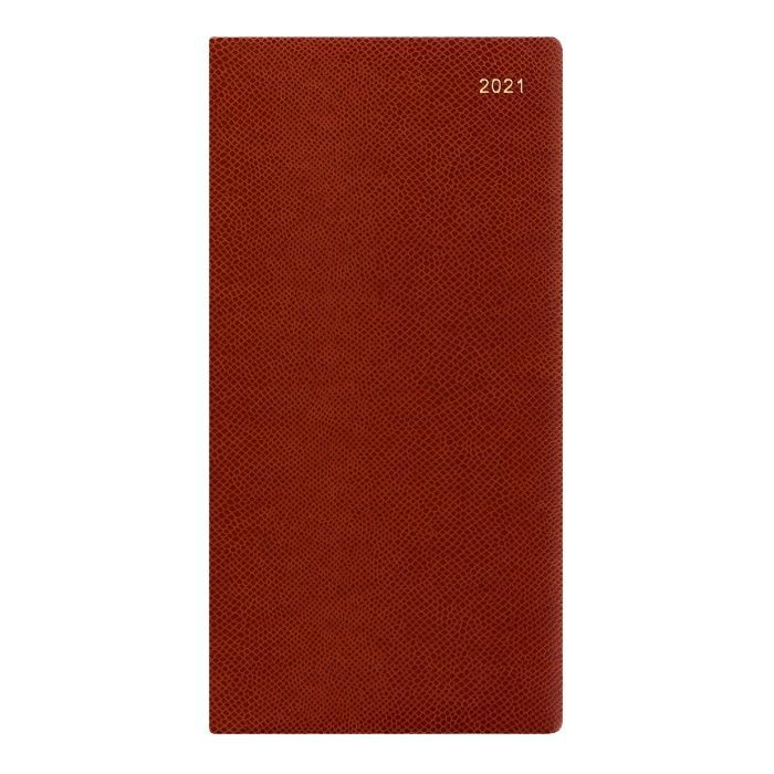 CALENDAR GREEK 2022 SLIM WEEKLY TAN LETTS