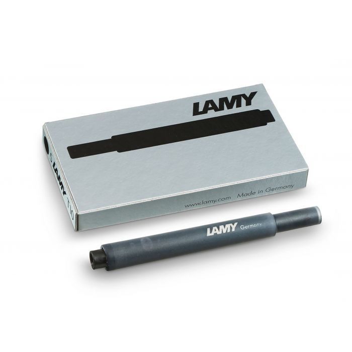 Lamy T10 Ball Pen Ink Cartridges 5 Pack / Black