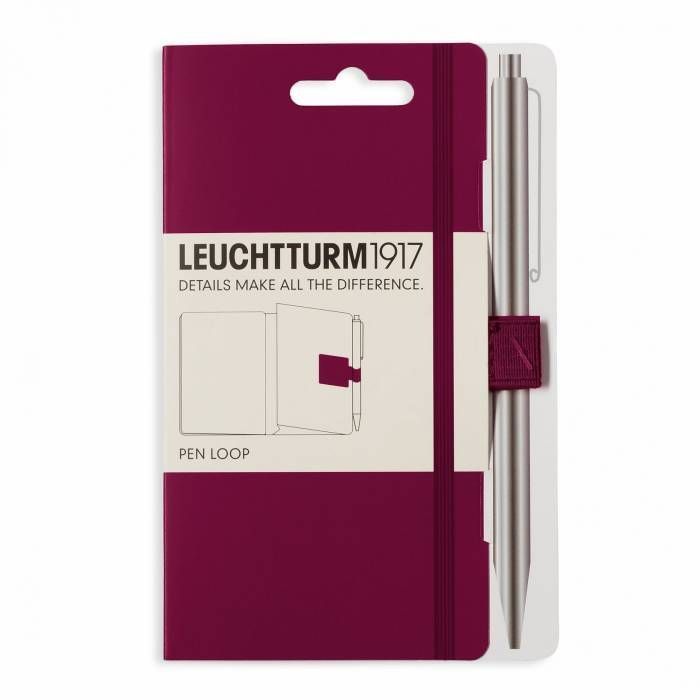 Leuchtturm1917 Pen Loop / PORT RED