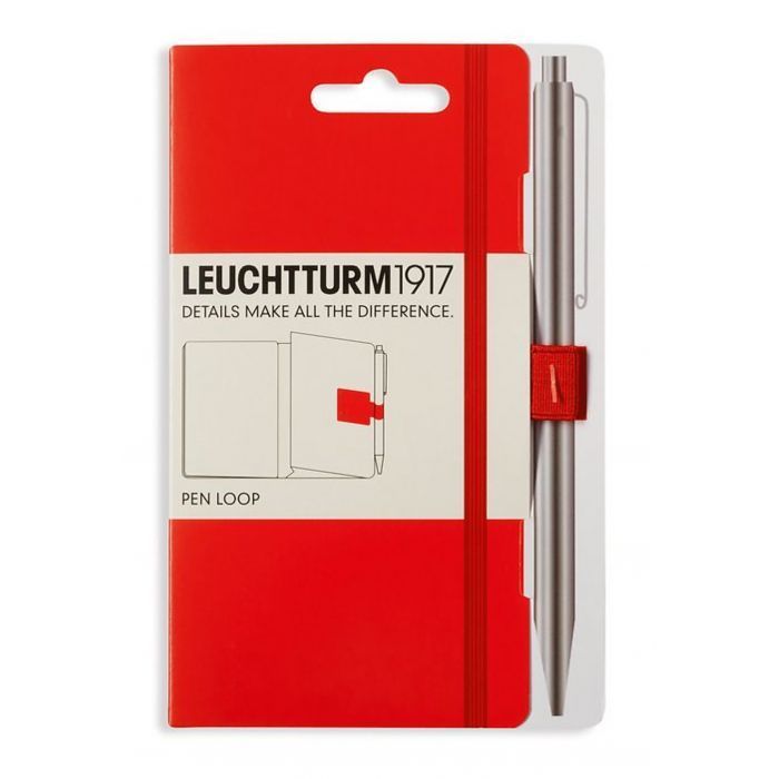 Leuchtturm1917 Pen Loop / RED