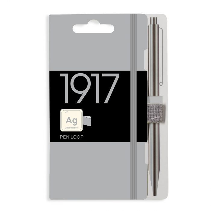 Leuchtturm1917 Pen Loop / SILVER
