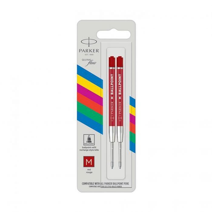 Ρarker STD ECONOMY REFILL Ballpen RED MEDIUM BL2