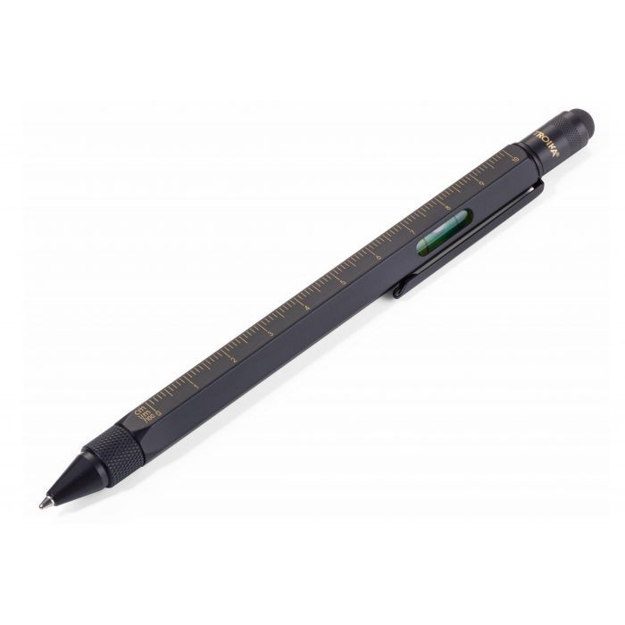 Troika CONSTRUCTION Ball Pen / BLACK-GOLD